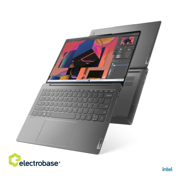 Lenovo Yoga Slim 6 Laptop 35.6 cm (14") WUXGA Intel® Core™ i7 i7-1260P 16 GB LPDDR5-SDRAM 512 GB SSD Wi-Fi 6E (802.11ax) Windows 11 Home Grey image 9