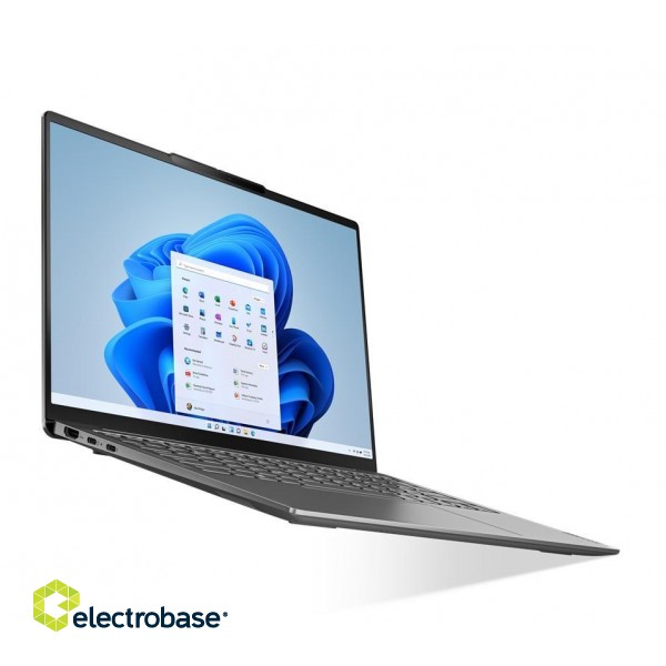 Lenovo Yoga Slim Laptop 35.6 cm (14") WUXGA Intel® Core™ i5 i5-1240P 16 GB LPDDR5-SDRAM 512 GB SSD Wi-Fi 6E (802.11ax) Windows 11 Home Grey paveikslėlis 2