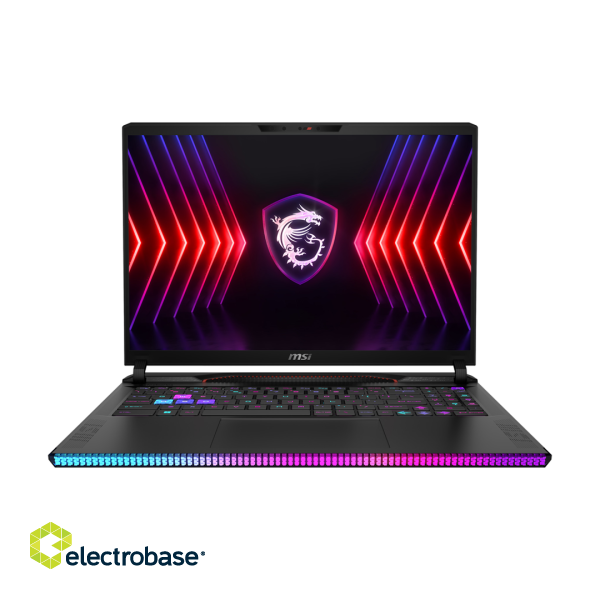 MSI Gaming Raider GE68 HX 14VIG-407PL Laptop 40.6 cm (16") UHD+ Intel® Core™ i9 i9-14900HX 32 GB DDR5-SDRAM 2 TB SSD NVIDIA GeForce RTX 4090 Wi-Fi 7 (802.11be) Windows 11 Home Black image 1