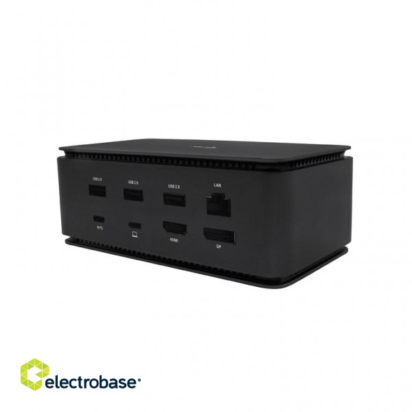 I-TEC USB4 DUAL DOCK + CHARGER/PD 80W + UNIVERSAL CHARGER 112W paveikslėlis 2