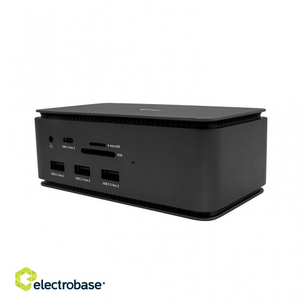 I-TEC USB4 DUAL DOCK + CHARGER/PD 80W + UNIVERSAL CHARGER 112W paveikslėlis 3