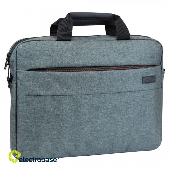 Addison 307015 notebook case 39.6 cm (15.6") Toploader bag Grey paveikslėlis 2