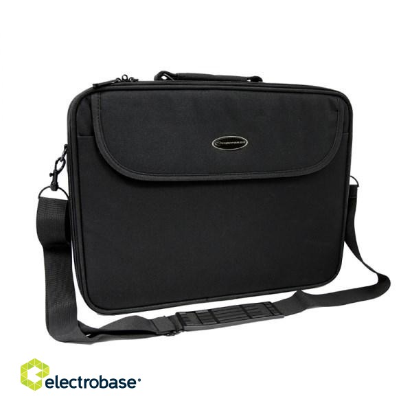 Esperanza ET101 laptop case 39.6 cm (15.6") Sleeve case Black image 1