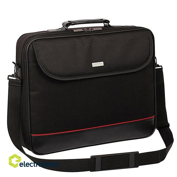 Modecom MARK notebook case 39.6 cm (15.6") Messenger case Black,Red фото 1