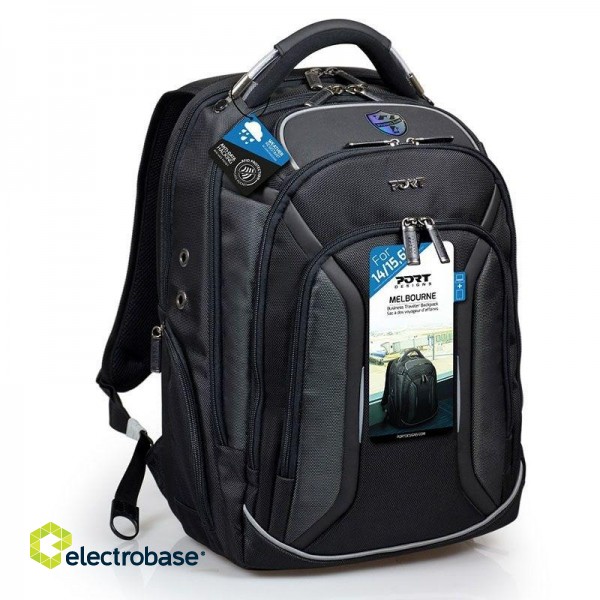 Port Designs Melbourne backpack Black Polyester image 3