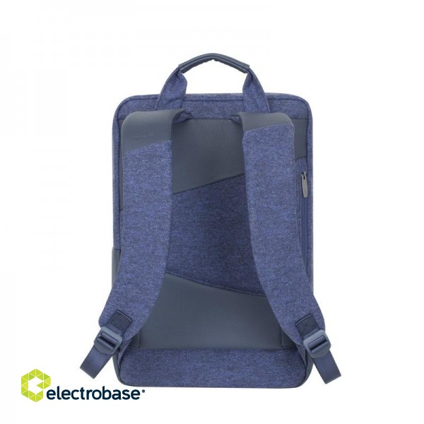Rivacase 7960 notebook case 39.6 cm (15.6") Backpack case Blue image 3