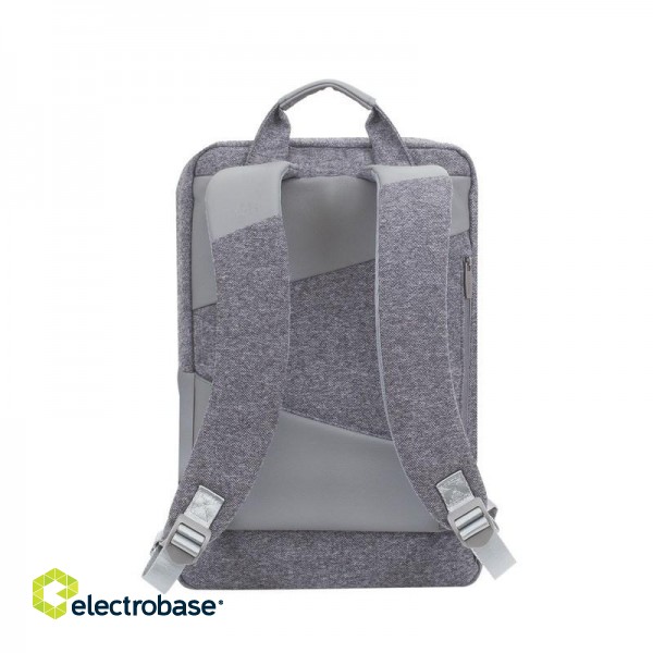 Rivacase 7960 39.6 cm (15.6") Backpack case Grey paveikslėlis 2