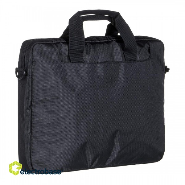 Rivacase 8033 notebook case 39.6 cm (15.6") Briefcase Black paveikslėlis 2