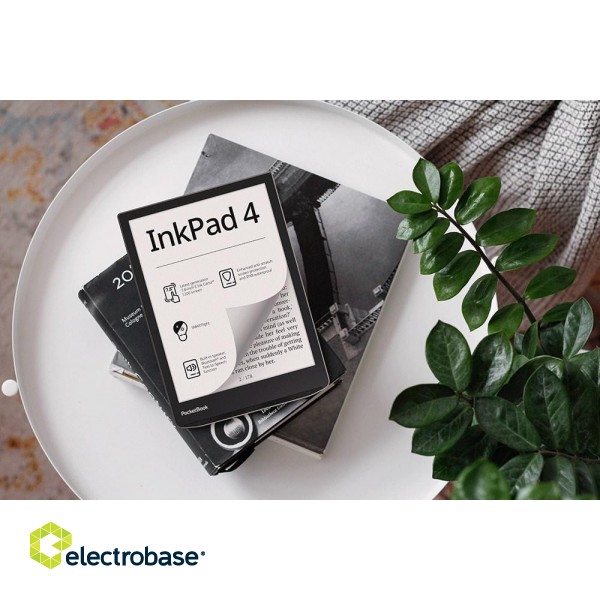 PocketBook InkPad 4 e-book reader Touchscreen 32 GB Wi-Fi Black, Silver image 9