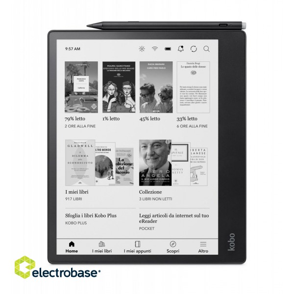 Rakuten Kobo Elipsa 2E e-book reader Touchscreen 32 GB Wi-Fi Black paveikslėlis 2