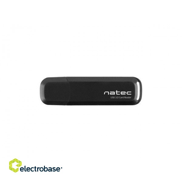 NATEC Scarab 2 card reader Black USB 3.0 Type-A фото 2