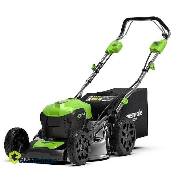 Cordless Lawnmower with Drive 40V 46 cm Greenworks GD40LM46SP - 2506807 фото 1