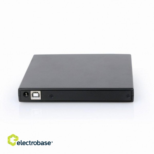 Gembird DVD-USB-04 optical disc drive DVD±RW Black image 5