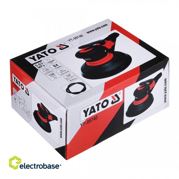 Yato YT-09740 die/straight grinder Straight die grinder 10500 RPM Black, Orange image 9