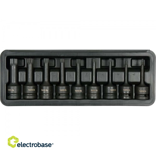 Yato YT-10691 socket/socket set paveikslėlis 1