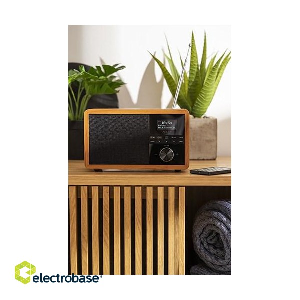 Adler AD 1184 radio Portable Digital Black, Wood image 4