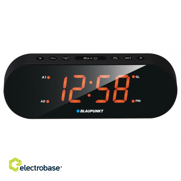 Blaupunkt Radiobudzik CR6OR- Digital alarm clock Black image 1