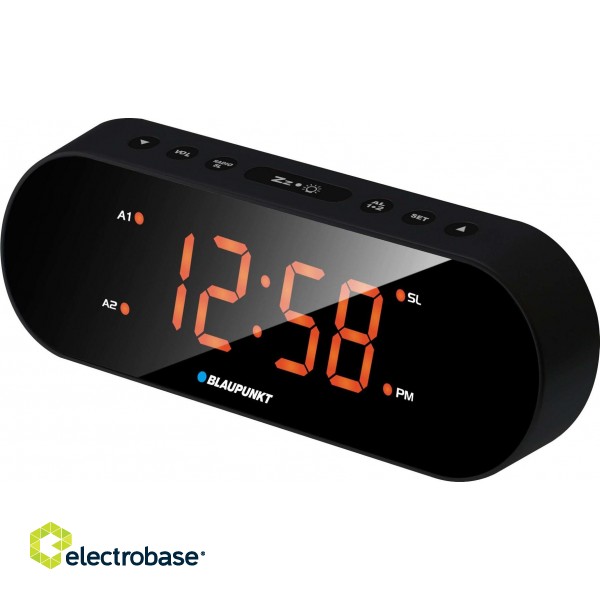 Blaupunkt Radiobudzik CR6OR- Digital alarm clock Black image 2