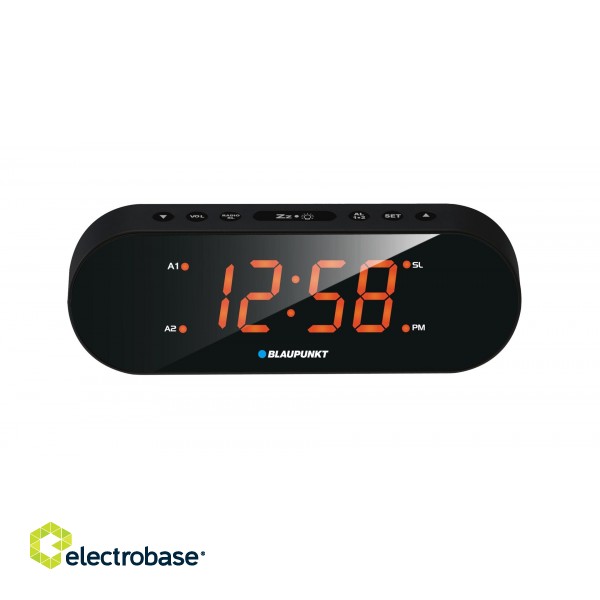 Blaupunkt Radiobudzik CR6OR- Digital alarm clock Black image 3
