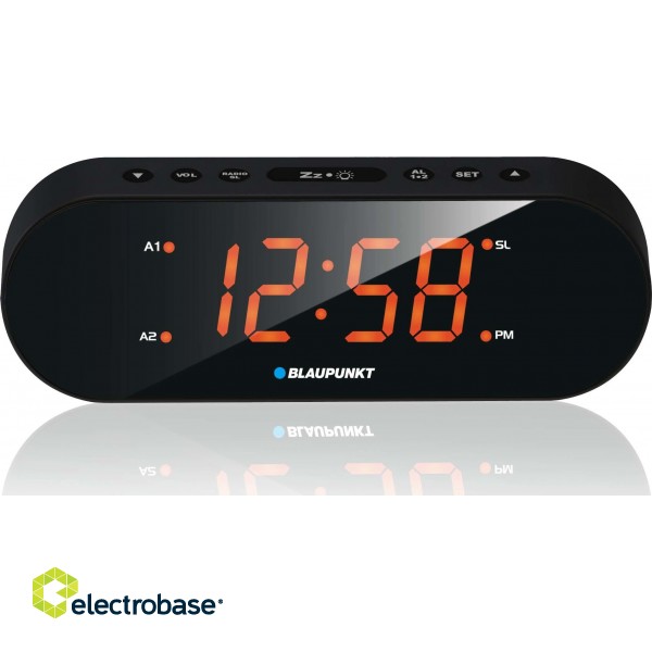 Blaupunkt Radiobudzik CR6OR- Digital alarm clock Black image 4