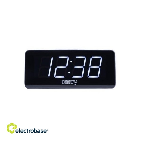 Camry CR 1156 Digital alarm clock Black,Grey paveikslėlis 1