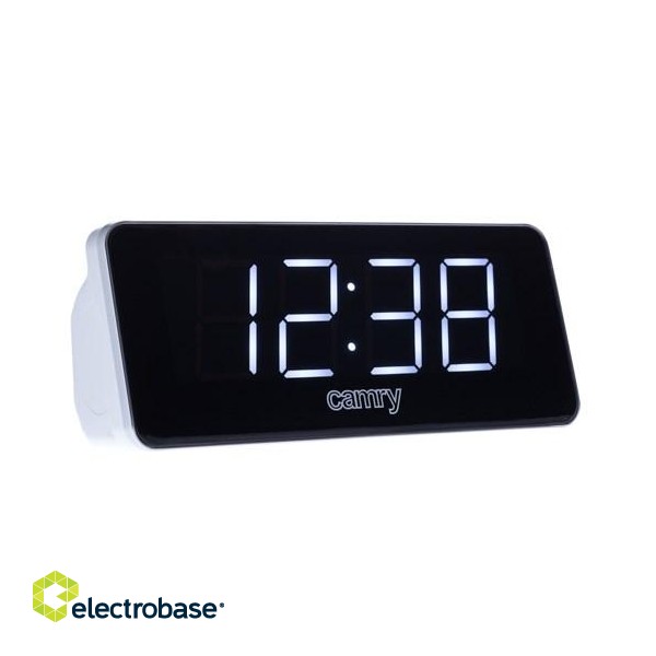Camry CR 1156 Digital alarm clock Black,Grey image 3