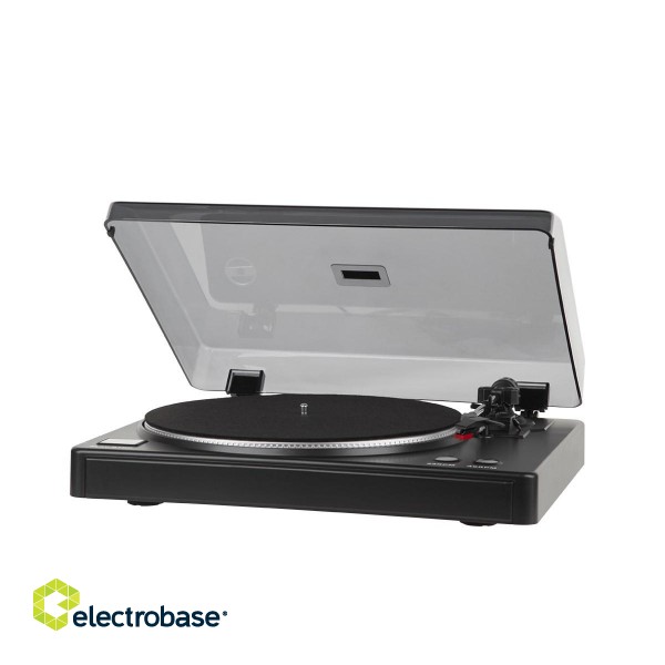 Krüger&Matz TT-501 Belt-drive audio turntable Black paveikslėlis 2