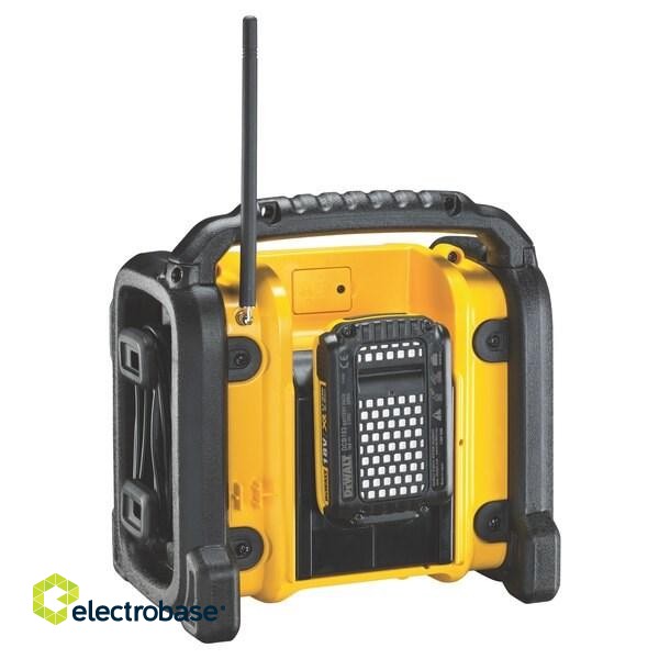 DeWALT DCR020-QW radio Portable Digital Black, Yellow image 9
