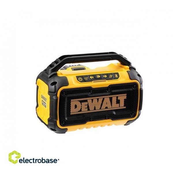 Speaker Dewalt DeWalt DCR011 XJ, speaker (yellow/black, Bluetooth, jack, USB)