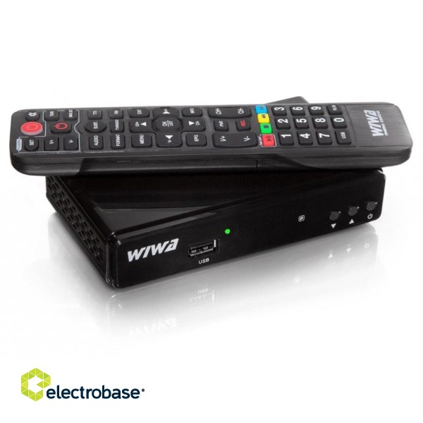 WIWA TUNER DVB-T/T2 H.265 LITE paveikslėlis 1