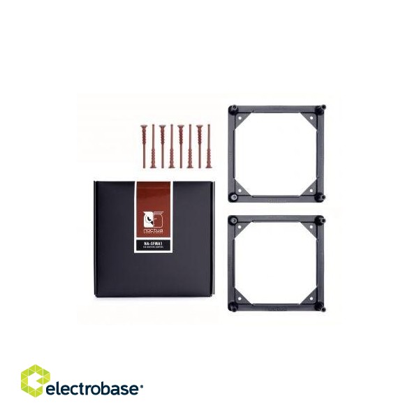 Noctua NA-SFMA1 computer cooling component Universal Mounting kit Black 2 pc(s) image 1