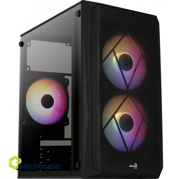 Aerocool CS107V2 computer case Mini Tower Black фото 2