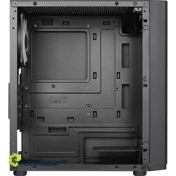 Aerocool HEXFORMBKV2 Micro ATX PC Case 3 Fans FRGB Black paveikslėlis 7