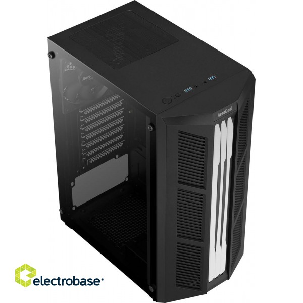 Aerocool Prime Midi Tower Black фото 7