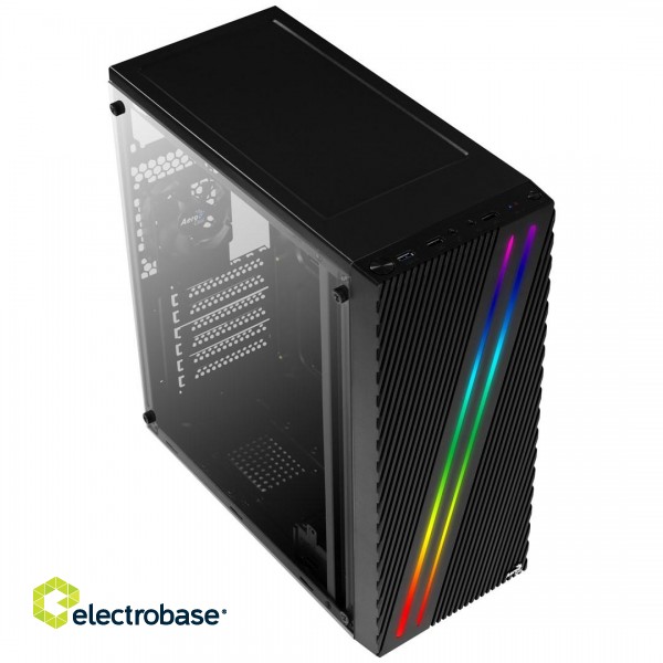 Aerocool Streak Midi Tower Black фото 4