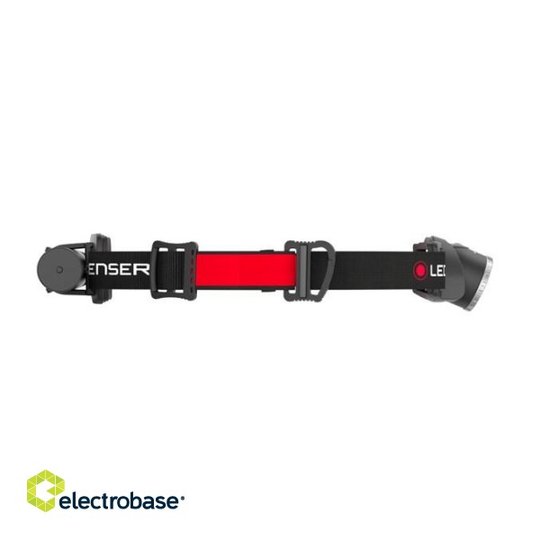 Ledlenser H8R Black, Red Headband flashlight LED image 2