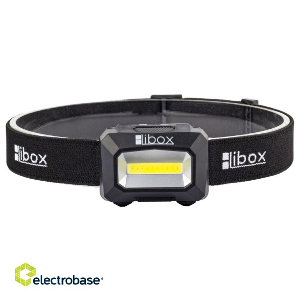 Libox LB0107 flashlight Black Headband flashlight LED image 2