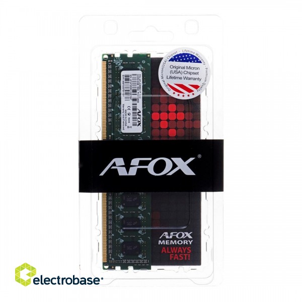 AFOX DDR3 8G 1600 UDIMM memory module 8 GB 1600 MHz LV 1,35V