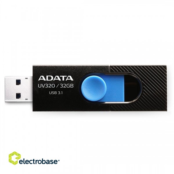 ADATA UV320 USB flash drive 32 GB USB Type-A 3.2 Gen 1 (3.1 Gen 1) Black, Blue image 2