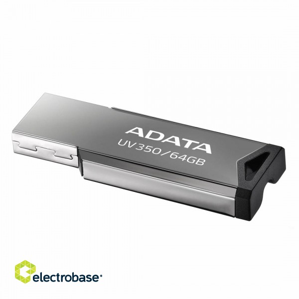 ADATA UV350 USB flash drive 64 GB USB Type-A Grey image 2