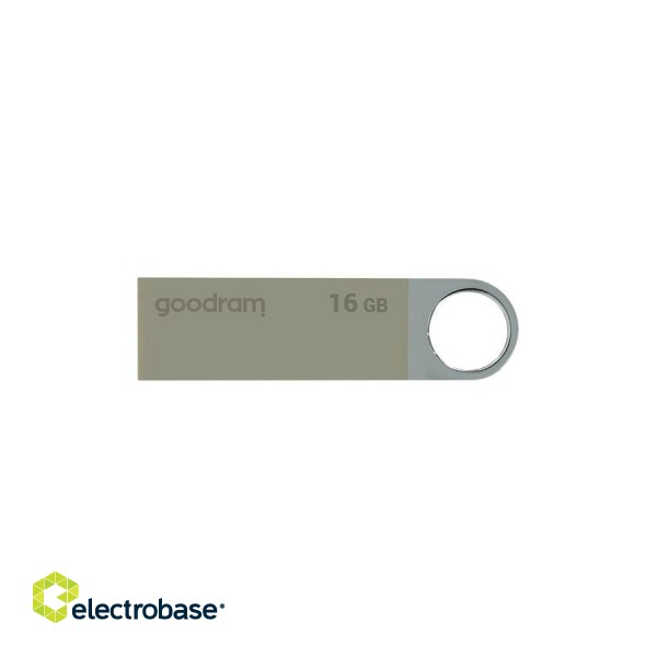Goodram UUN2 USB flash drive 16 GB USB Type-A 2.0 Silver image 2
