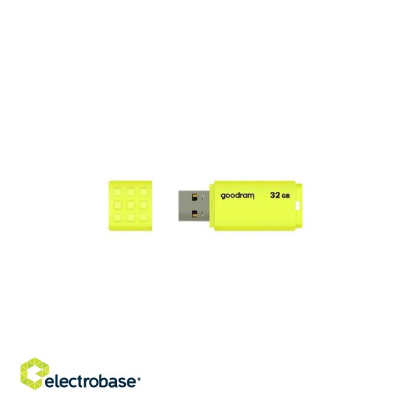 Goodram UME2 USB flash drive 32 GB USB Type-A 2.0 Yellow фото 3