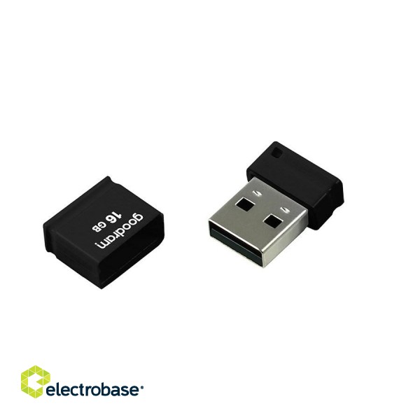 Goodram UPI2 USB flash drive 16 GB USB Type-A 2.0 Black фото 3