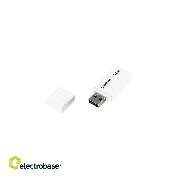 Goodram USB flash drive UME2 32 GB USB Type-A 2.0 White paveikslėlis 5