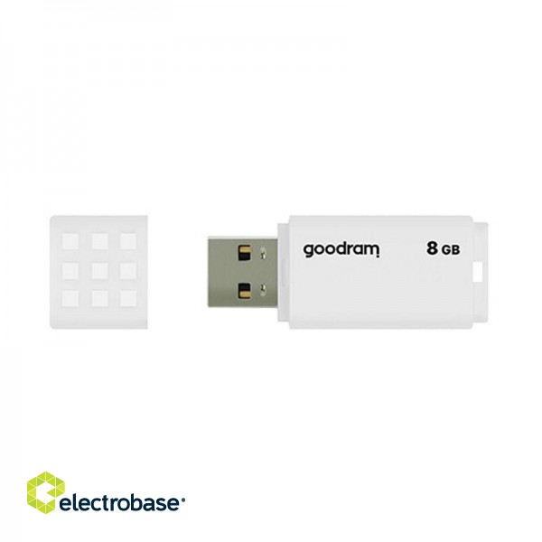 Goodram USB flash drive UME2 8 GB USB Type-A 2.0 White image 3