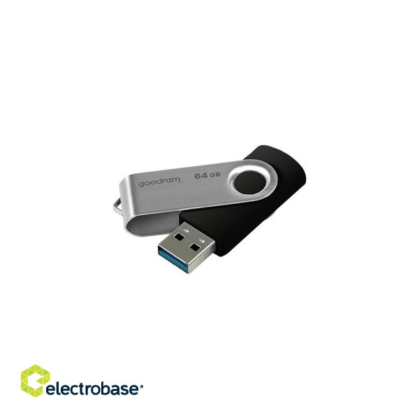 Goodram UTS3 USB flash drive 64 GB USB Type-A 3.2 Gen 1 (3.1 Gen 1) Black image 1