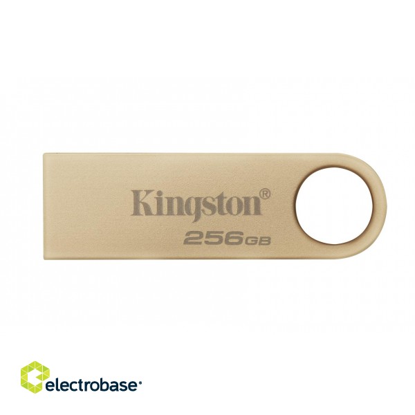 Kingston Technology DataTraveler 256GB 220MB/s Metal USB 3.2 Gen 1 SE9 G3 paveikslėlis 1