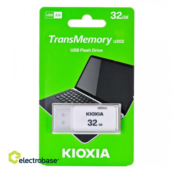 Kioxia TransMemory U202 USB flash drive 32 GB USB Type-A 2.0 White