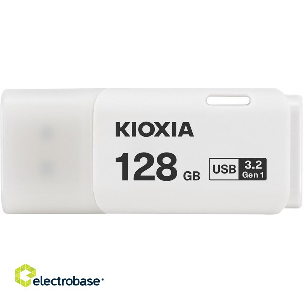 Kioxia TransMemory U301 USB flash drive 128 GB USB Type-A 3.2 Gen 1 (3.1 Gen 1) White