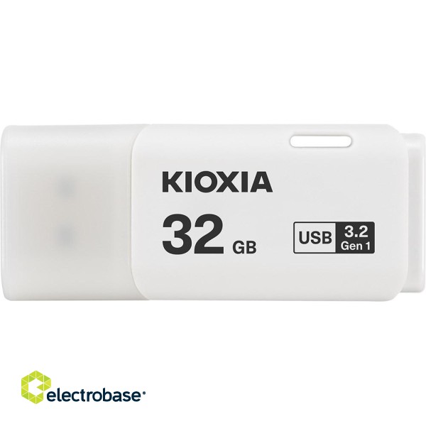 Kioxia TransMemory U301 USB flash drive 32 GB USB Type-A 3.2 Gen 1 (3.1 Gen 1) White